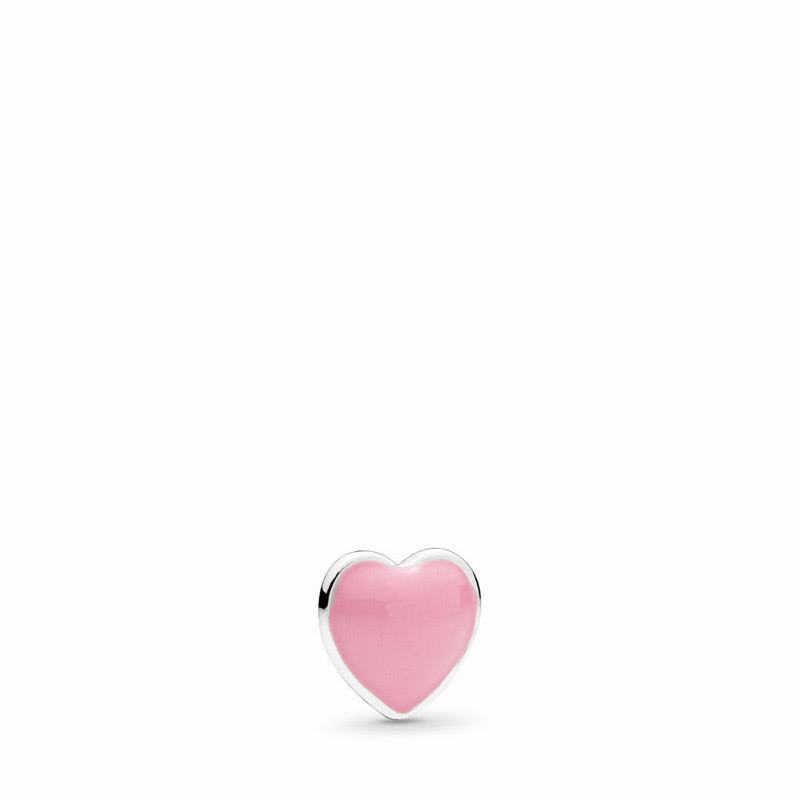 Pandora Pink Heart Petite Locket Charm Sale NZ, Sterling Silver (187563-DUV)